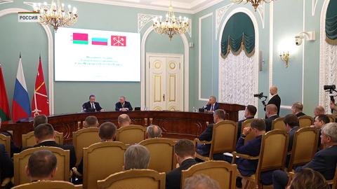 Беларусь и Санкт-Петербург за пять лет увеличили товарооборот промышленных товаров более чем в три раза