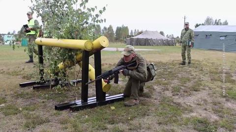 Соревнования пограничников