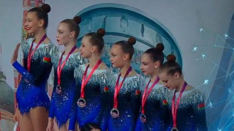 На Кубке сильнейших спортсменов по художественной гимнастике белоруски завоевали бронзу и серебро