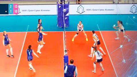 Волейболистки «Минчанки» одержали первую победу в чемпионате российской Суперлиги