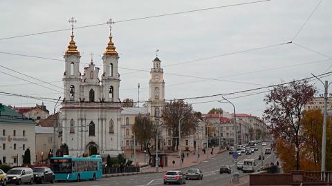 В Витебске для обработки дорог зимой заготовили 5 тыс. тонн пескосоляной смеси