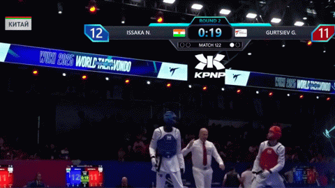 Георгий Гурциев принес белорусской команде первую медаль чемпионата мира по тхэквондо 2025 года