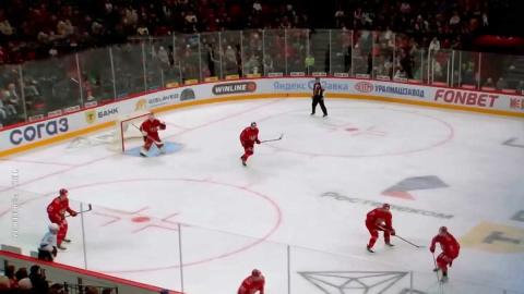 Белорусский нападающий «Автомобилиста» оформил дубль в матче КХЛ