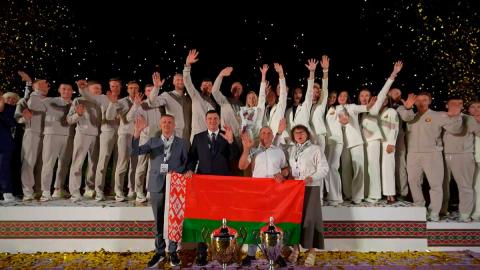 Белорусские спасатели завоевали серебро и бронзу по итогам чемпионата мира в Саудовской Аравии