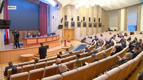 Совершенствование научной сферы обсудили на заседании в НАН Беларуси