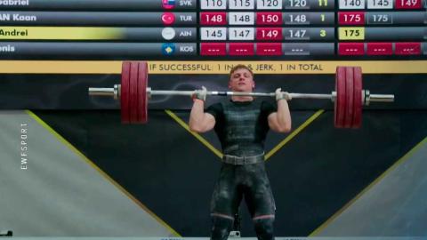 Белорусский тяжелоатлет Андрей Фролов стал чемпионом Европы среди молодёжи