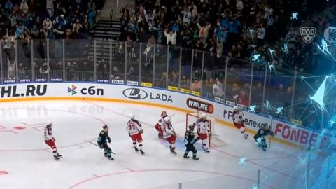 Минское «Динамо» переиграло московский ЦСКА в матче чемпионата Континентальной хоккейной лиги