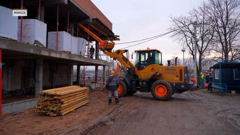 На двух площадках Минского городского технопарка идёт реконструкция и строительство объектов