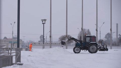 В уборке минских дворов задействовано более 1,5 тыс. работников ЖКХ