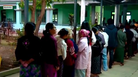 Белорусская делегация наблюдает за парламентскими выборами в Мьянме