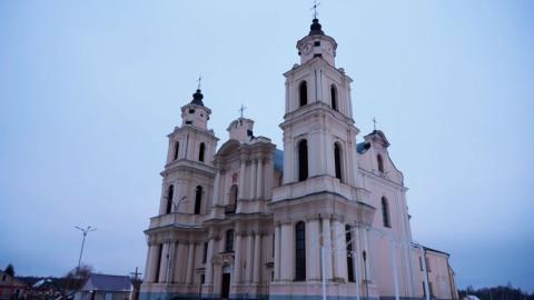В Будславе продолжается восстановление костёла Вознесения Пресвятой Богородицы