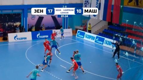 Гандболисты «Машеки» уступили «Зениту» в SEHA-лиге