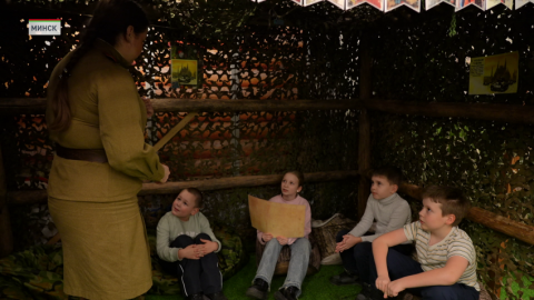 Квест-программу «Партизанский подарок» в преддверии Нового года запустили в музее истории Великой Отечественной войны