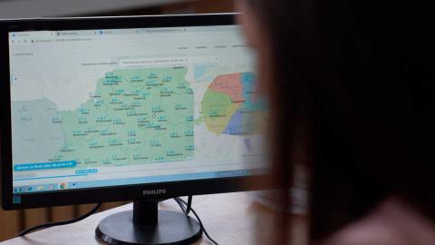 Синоптики прогнозируют снижение интенсивности снегопада после 9 вечера