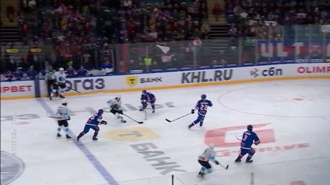 Нападающий «Динамо-Минск» признан лучшим игроком дня КХЛ