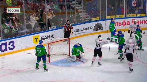 Ассист белорусского нападающего помог «Авангарду» обыграть «Салават Юлаев»