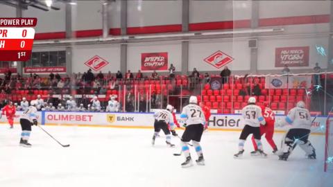 ХК «Динамо-Шинник» уступил «Спартаку» в МХЛ