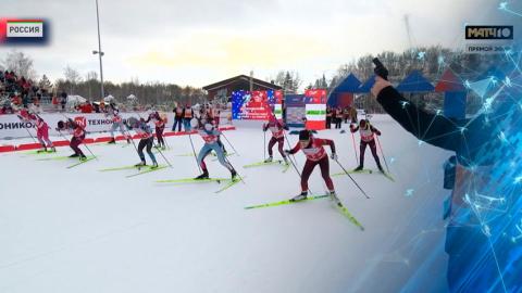 Квартет Смольского — бронзовый призёр смешанной эстафеты «Гонки чемпионов»