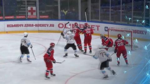 Хоккеисты «Динамо-Шинника» уступили «Красной Армии» в МХЛ