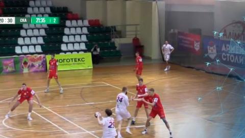 В чемпионате Беларуси по гандболу команды разбились на группы