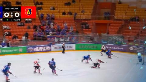 В чемпионате Беларуси по хоккею состоялись четыре матча