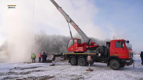  В Минске продолжаются работы по стабилизации теплоснабжения