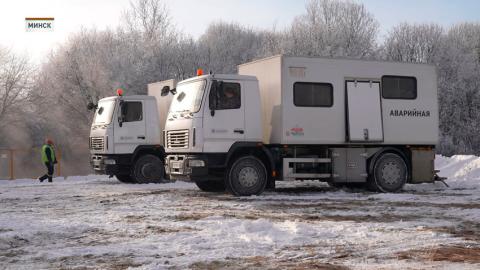 В Минске продолжаются работы по стабилизации теплоснабжения