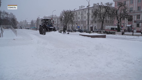Циклон «Улли», пришедший в Беларусь в начале января, обогнал знаменитый «Хавьер» 2013 года по количеству выпавших осадков