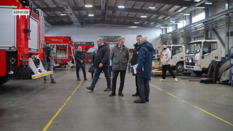 Турчин совершил рабочую поездку в Борисовский район