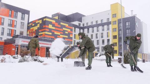 Уборка снега