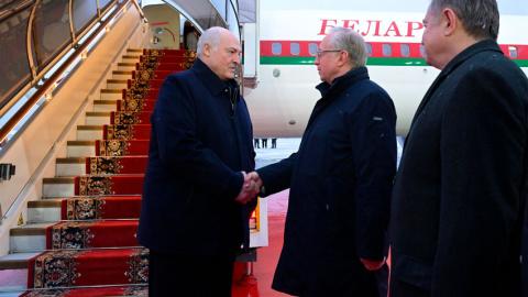 Лукашенко прибыл в Москву с рабочим визитом