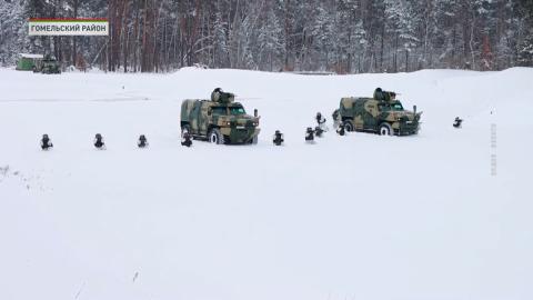 Турчину продемонстрировали работу образцов вооружения по противодействию БПЛА