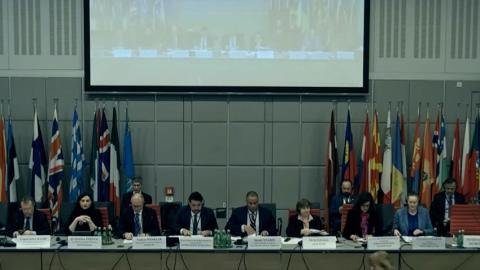 Белорусская делегация принимает участие в зимнем заседании ПА ОБСЕ