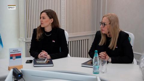 Посол Сербии в Беларуси Илина Вукайлович посетила Брестскую областную клиническую больницу