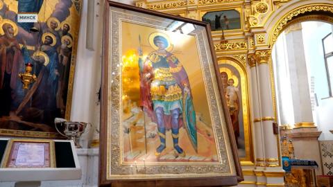 Символ мужества и побед! Митрополит Вениамин передал Вооружённым Силам образ Георгия Победоносца