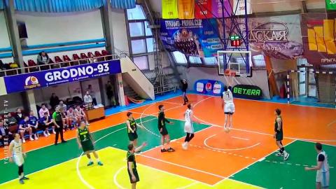 Баскетболисты «Гродно-93» одержали 7-ю победу подряд в матчах ЧБ