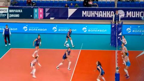 «Минчанка» уступила московскому «Динамо» в волейбольной Суперлиге 