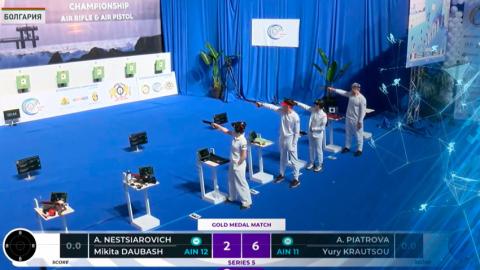 Белорусские стрелки выиграли золото и серебро на чемпионате Европы-U21