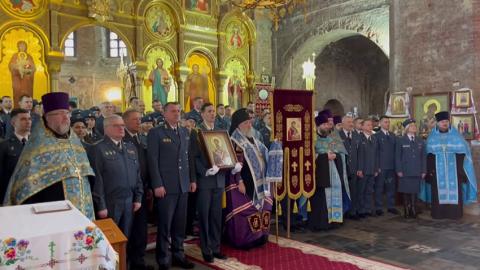 Хоругви с ликом святого Матфея вручены трём региональным таможням