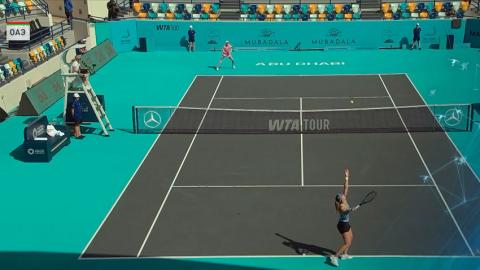 Александра Саснович не смогла пробиться во второй раунд квалификации турнира в Дохе