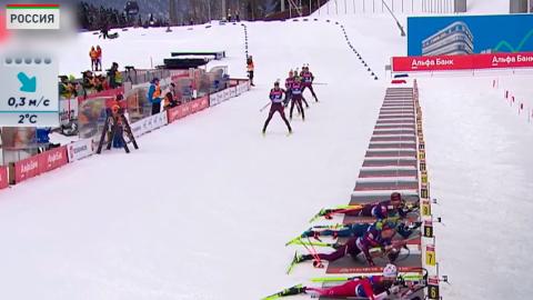 Белорусские биатлонисты остались вне пьедестала по итогам второго соревновательного дня 5-го этапа Кубка Содружества