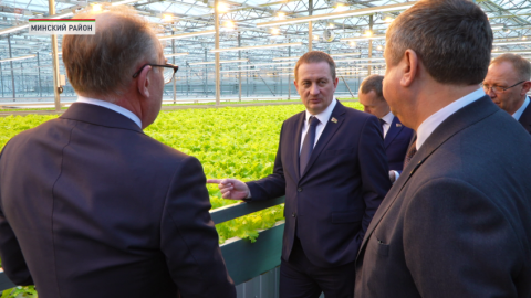 Александр Турчин посетил с рабочим визитом тепличное хозяйство