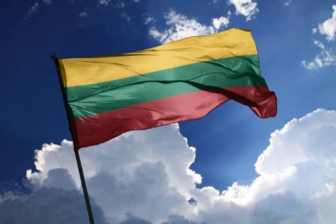 В центре Вильнюса прошел митинг против полигона в Капчяместисе