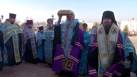 Ковчег с частицей пояса Богородицы провезут по всей Беларуси