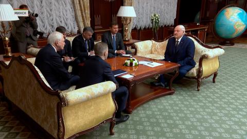 Лукашенко встретился с губернатором Чукотского автономного округа