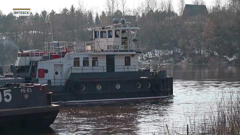На Западной Двине начался сезон навигации