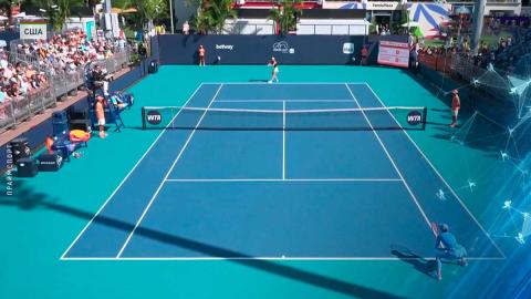 Александра Саснович выбыла из сетки теннисного турнира в Майами