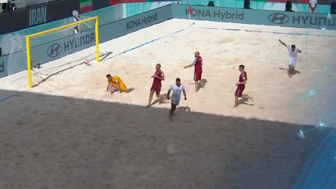 Сборная Беларуси по пляжному футболу уступила сборной Омана в товарищеском матче