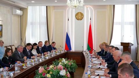В правительстве Беларуси провели переговоры с делегацией Рязанской области