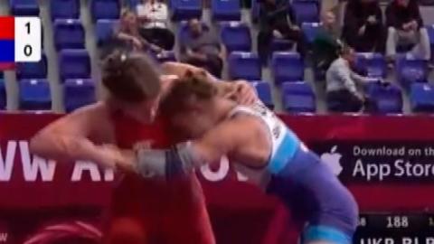 Шевчук стала – двукратная чемпионка Европы по борьбе среди молодежи 